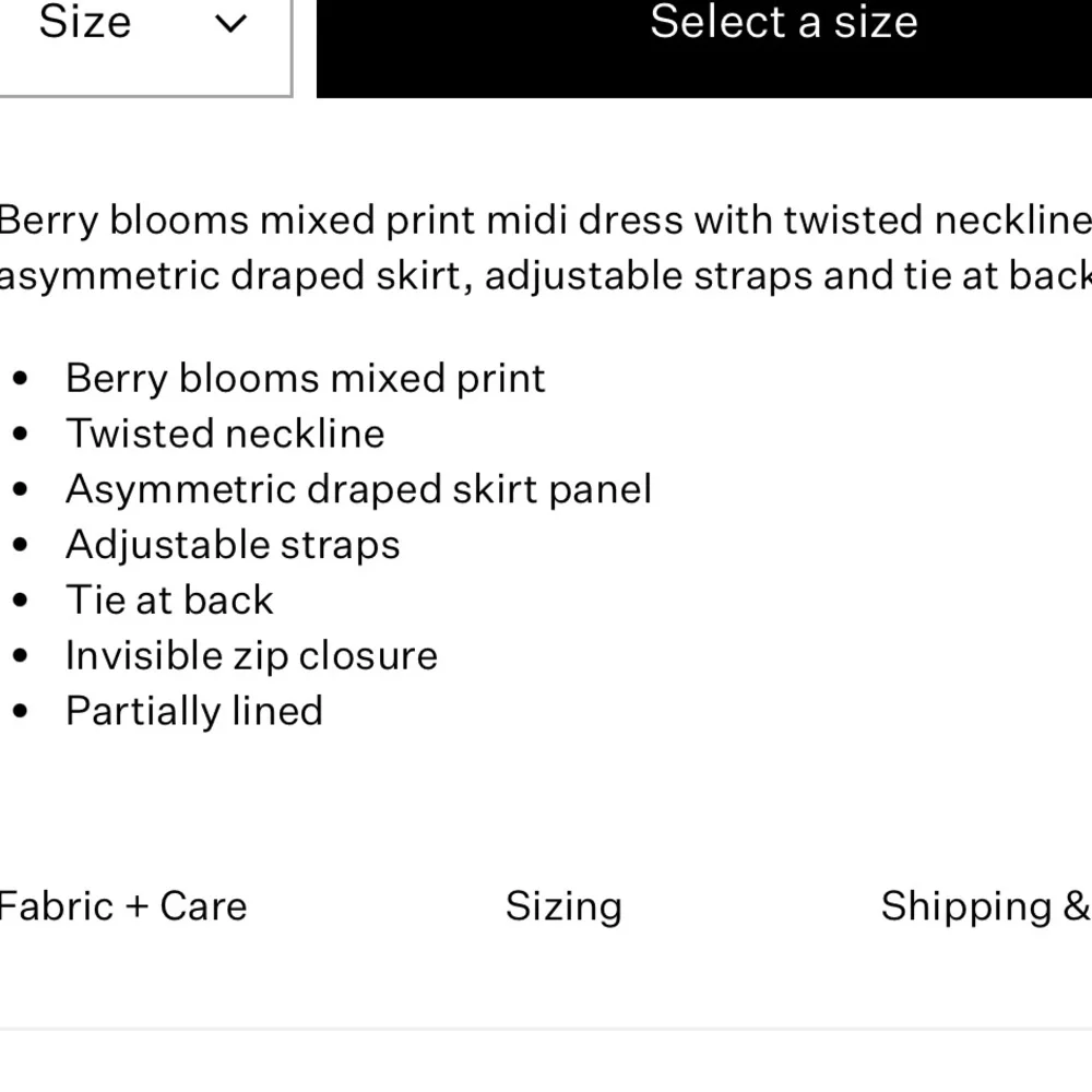 NWT For Love and Lemons Dress - Picture 8 of 10
